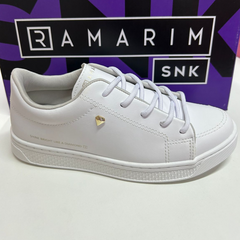 Tênis Casual Feminino Ramarim Branco - Império  Calçados