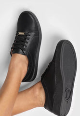 TÊNIS VIZZANO CASUAL PELICA FEMININO -PRETO